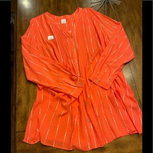 MATERNITY TUNIC WITH NURSING FEATURE SIZE XXL